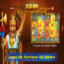 jogo do fortune ox demo